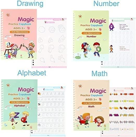 Kids Magic Practice Copybook (Buy one Get one free )